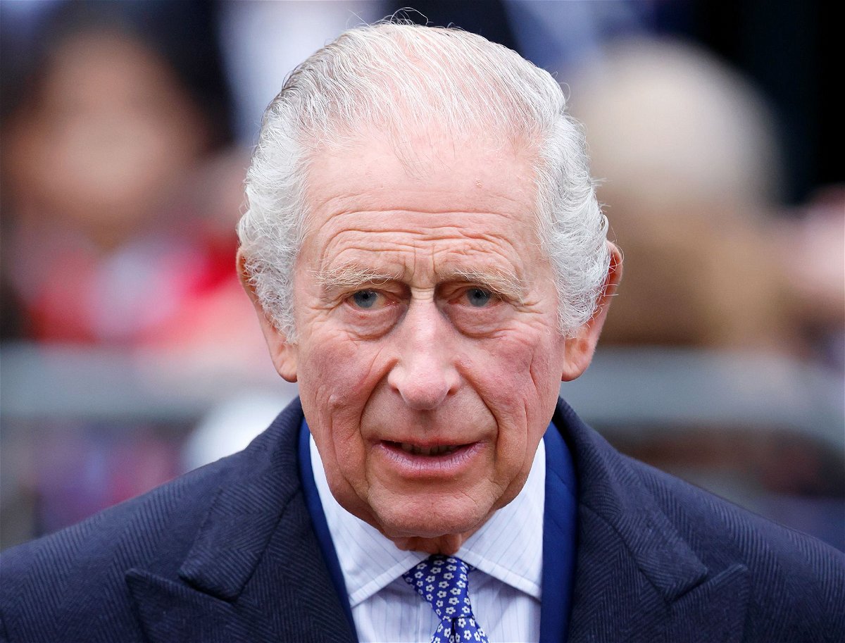 King Charles III is undergoing surgery in London to treat an enlarged prostate. He is shown during a visit to the New Malden Methodist Church on November 8, 2023, in England.