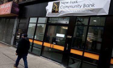 Shares of New York Community Bancorp got slammed Wednesday after the company reported an unexpectedly high loss last quarter.
