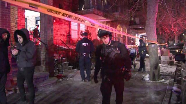 <i>WCBS</i><br/>A 46-year-old man was taken into custody Saturday after he allegedly stabbed a couple in their 70s to death in Brooklyn.