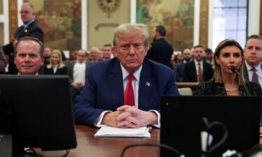 Former President Donald Trump attends the closing arguments in the Trump Organization civil fraud trial at New York State Supreme Court in the Manhattan borough of New York City