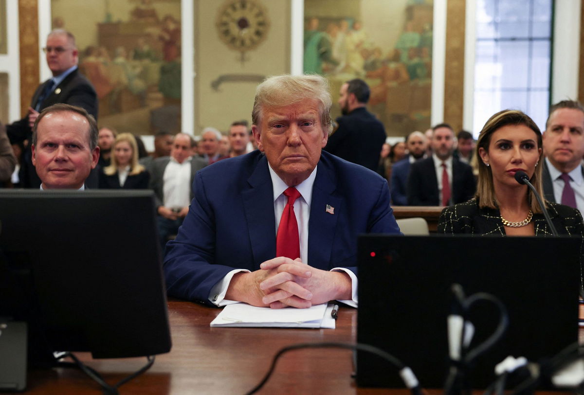 <i>Shannon Stapleton/Pool via Reuters</i><br/>Former President Donald Trump attends the closing arguments in the Trump Organization civil fraud trial at New York State Supreme Court in the Manhattan borough of New York City