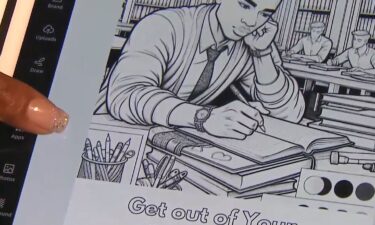 A St. Louis mom created coloring book collection