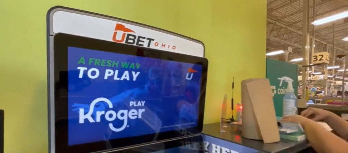 <i></i><br/>Kroger grocery store chain installed 14 sports betting kiosks