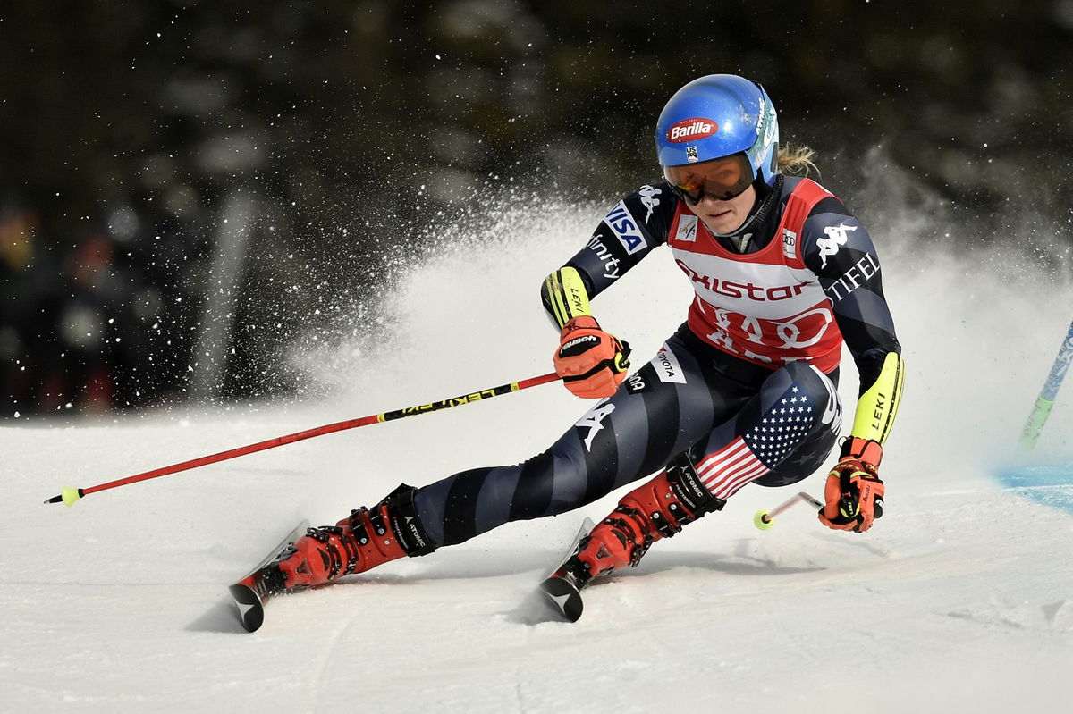 <i>Jonas Ericsson/Agence Zoom/Getty Images</i><br/>Mikaela Shiffrin says she was lucky to avoid serious injury during a crash last month.