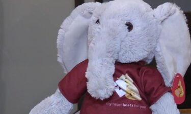 An Oklahoma homebuilding company is on a mission to help return a lost stuffed elephant.