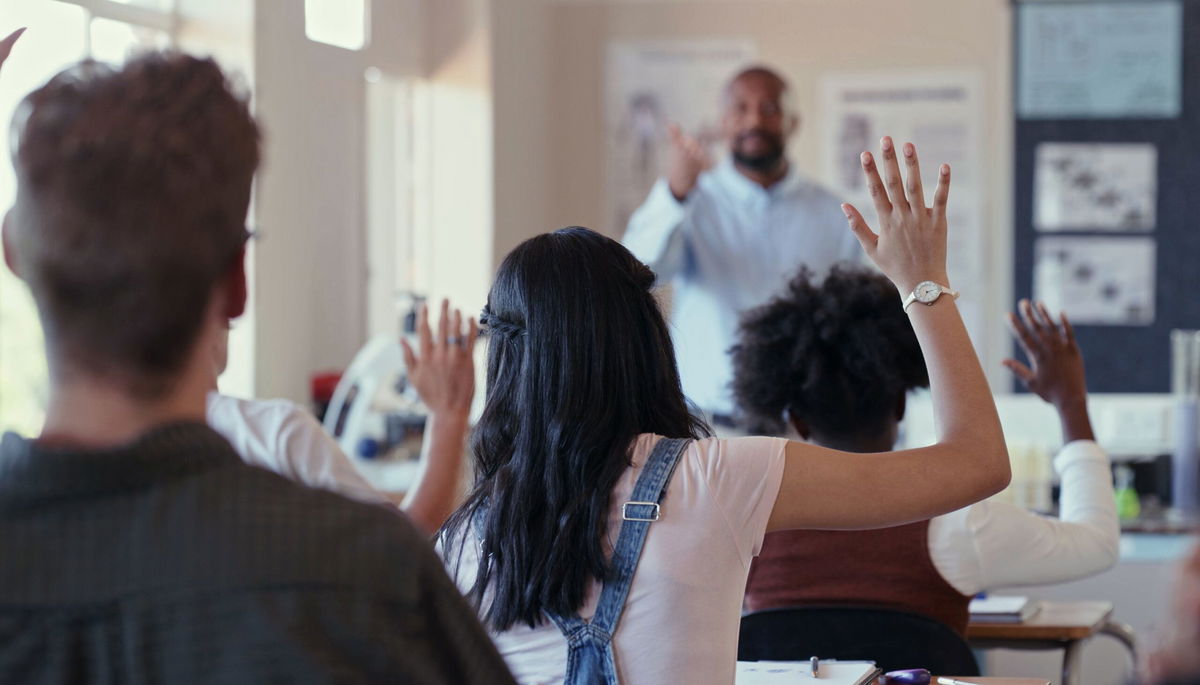 <i>Kobus Louw/E+/Getty Images via CNN Newsource</i><br/>More than a third of students surveyed said they feel comfortable learning about racial inequality and racism in school.