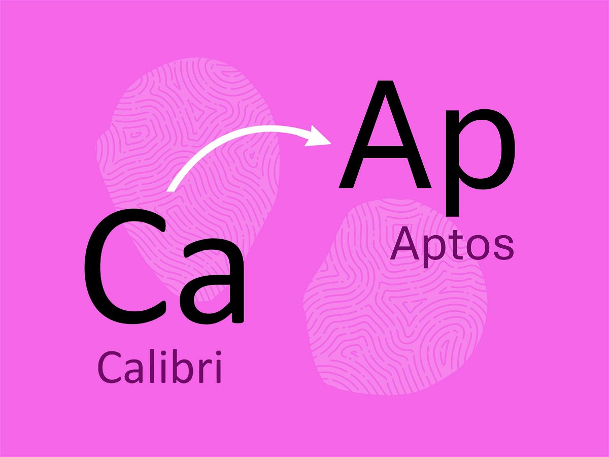 Microsoft first announced plans to replace Calibri with Aptos in July. But recently the change has rolled out to a wider number of users.