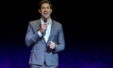 John Krasinski resurrects an old ‘The Office’ joke to promote his new film.