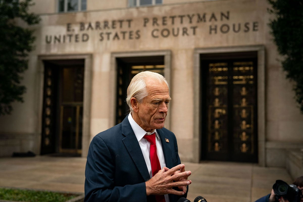 <i>Kent Nishimura/Bloomberg/Getty Images</i><br/>Peter Navarro