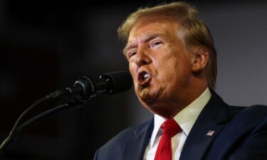 Republican presidential candidate and former U.S. President Donald Trump speaks as he holds a campaign rally at Coastal Carolina University ahead of the South Carolina Republican presidential primary in Conway