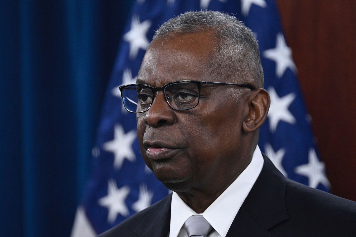 <i>Andrew Caballero-Reynolds/AFP/Getty Images</i><br/>Defense Secretary Lloyd Austin is expected to be released from hospital later on Tuesday