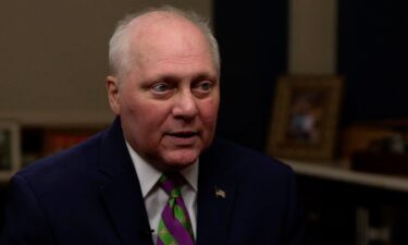 Rep. Steve Scalise speaks during an interview with CNN on Tuesday