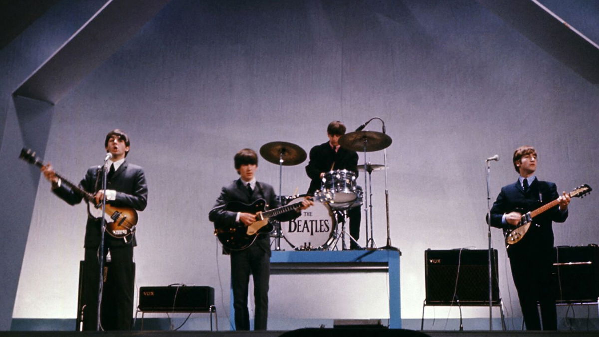 <i>Central Press/AFP/Getty Images</i><br/>The Beatles (from left to right)