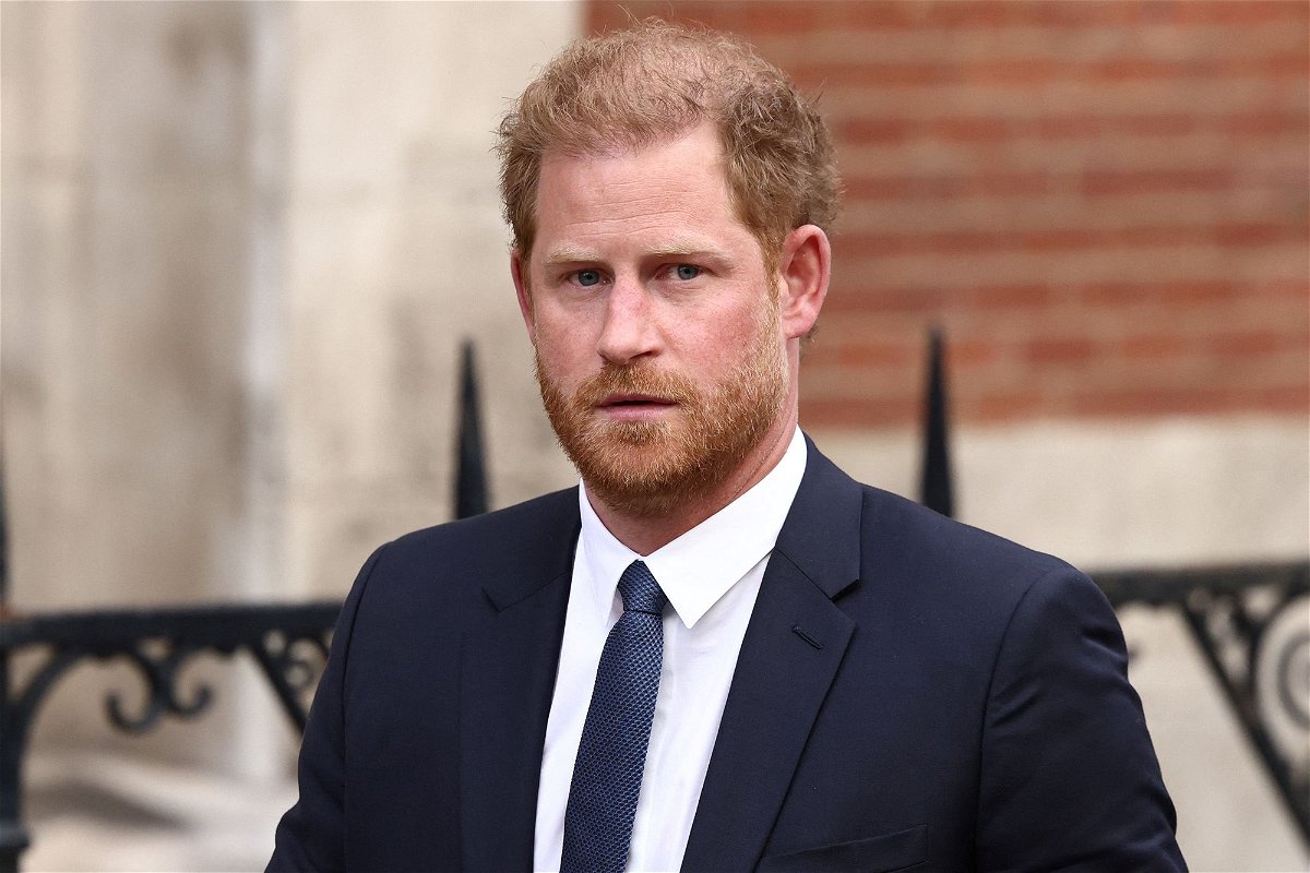 <i>Henry Nicholls/Reuters via CNN Newsource</i><br/>Prince Harry loses court challenge over loss of security protection; he is seen here