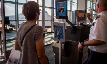 Airports using biometric facial recognition in Idaho