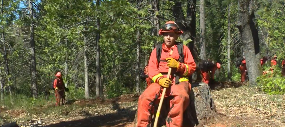 <i>KCRA via CNN Newsource</i><br/>The California Department of Corrections and Rehabilitation has expanded its inmate firefighter program to young offenders.