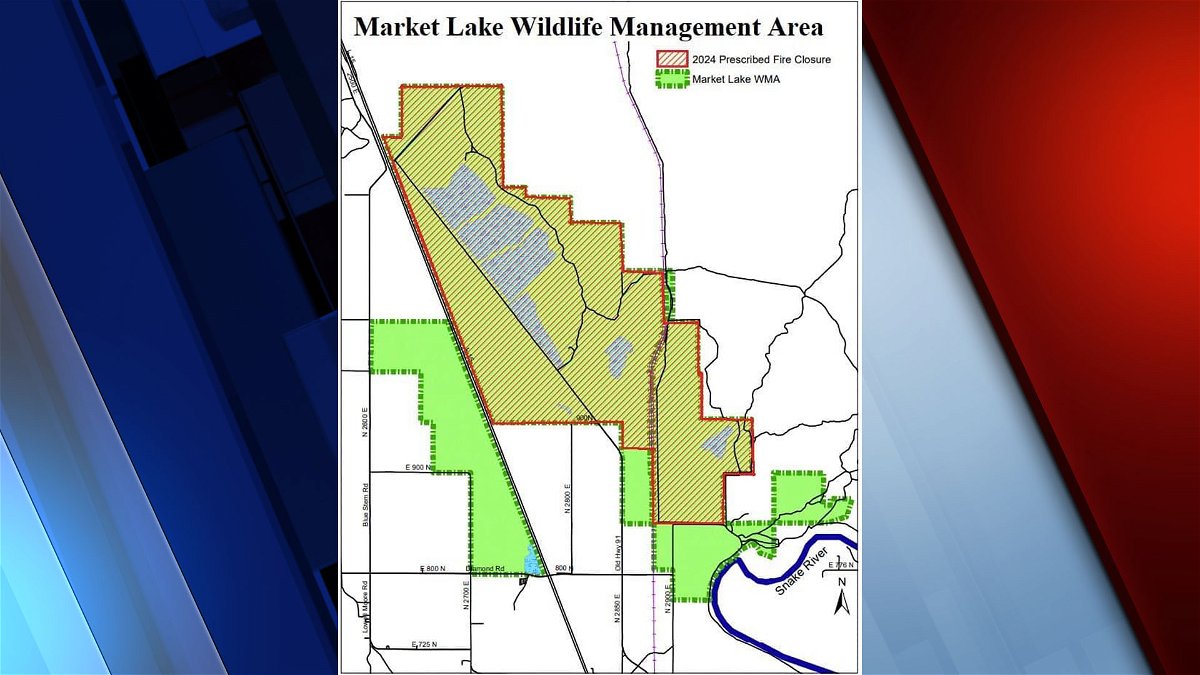 Part of Market Lake Wildlife Management Area to close for prescribed burn