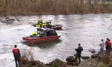 Clackamas firefighters and the Oregon City Police Department worked together to pull the body of a driver out of a car that drove into the Clackamas River.