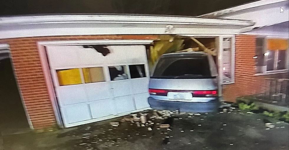 <i>Waynesville Police Department/WLOS via CNN Newsource</i><br/>A man who slammed a minivan into both a gas station and then a house in Waynesville on Friday night