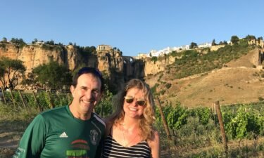 The couple are now very much settled in Ronda and have no plans to return to the US.