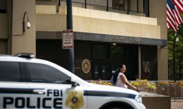 The Federal Bureau of Investigation headquarters is pictured here in Washington