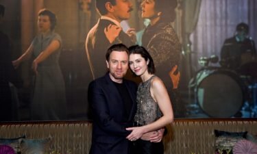 Ewan McGregor (left) and Mary Elizabeth Winstead are pictured at the premiere event for "A Gentleman in Moscow" in New York City on March 12.