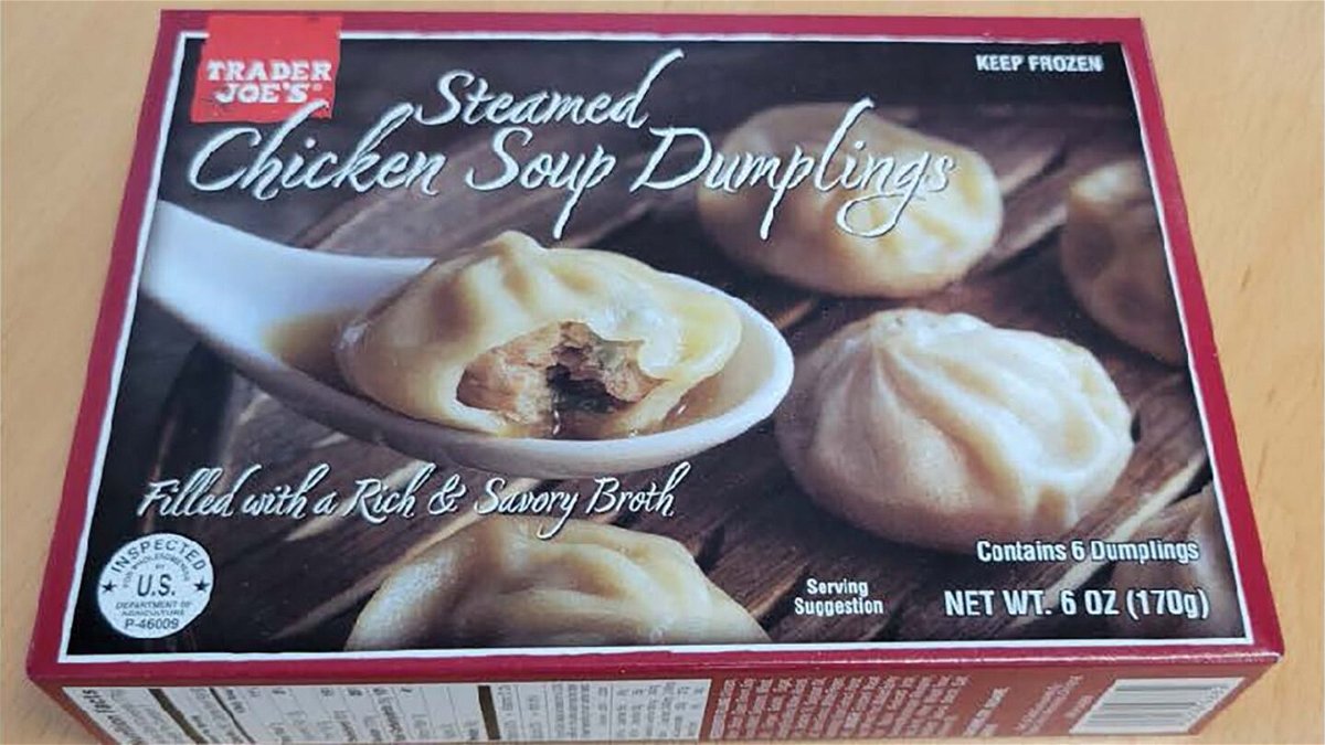 Thousands of pounds of Trader Joe's chicken soup dumplings have been recalled due to possible contamination with hard plastic from a permanent marker.