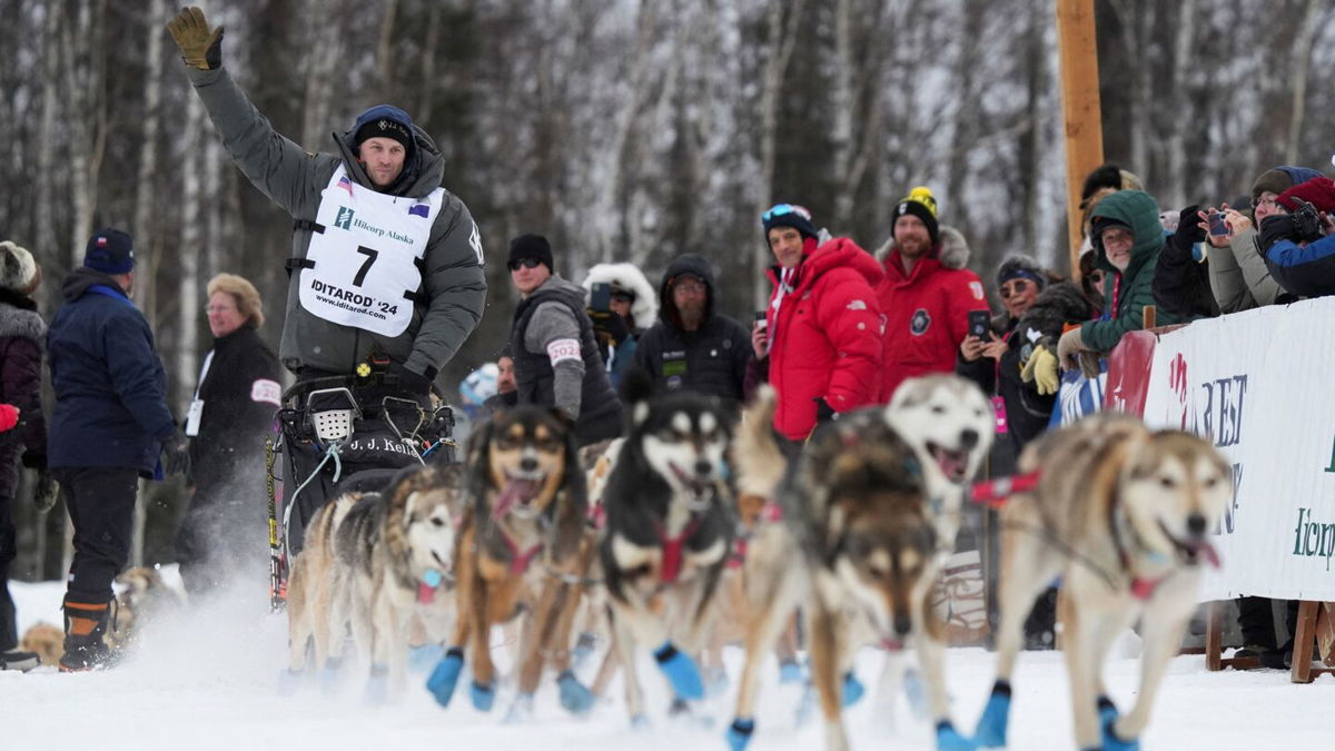 <i>Kerry Tasker/Reuters via CNN Newsource</i><br/>Seavey is a five-time winner of the legendary race.