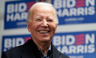 More than 175 people currently work at Biden campaign headquarters. President Biden is shown here at the opening of the Biden for President campaign office in Wilmington