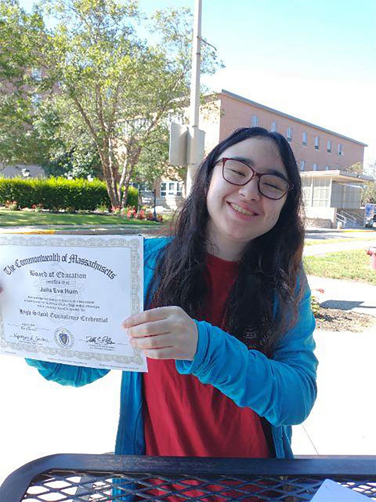 Deep brain stimulation for severe obsessive-compulsive disorder helped Julia Hum earn her high-school equivalency certificate last year.