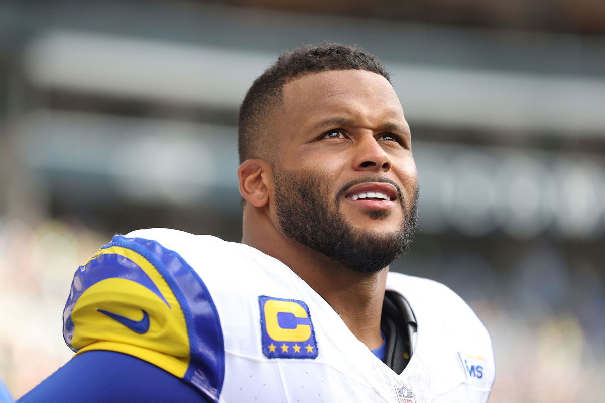 <i>Steph Chambers/Getty Images via CNN Newsource</i><br/>Aaron Donald