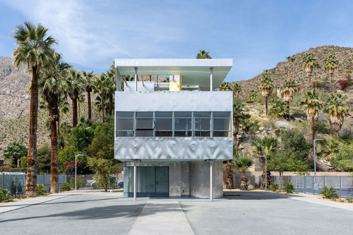 <i>Guillaume Goureau/Courtesy of Palm Springs Art Museum via CNN Newsource</i><br/>Albert Frey's famous 