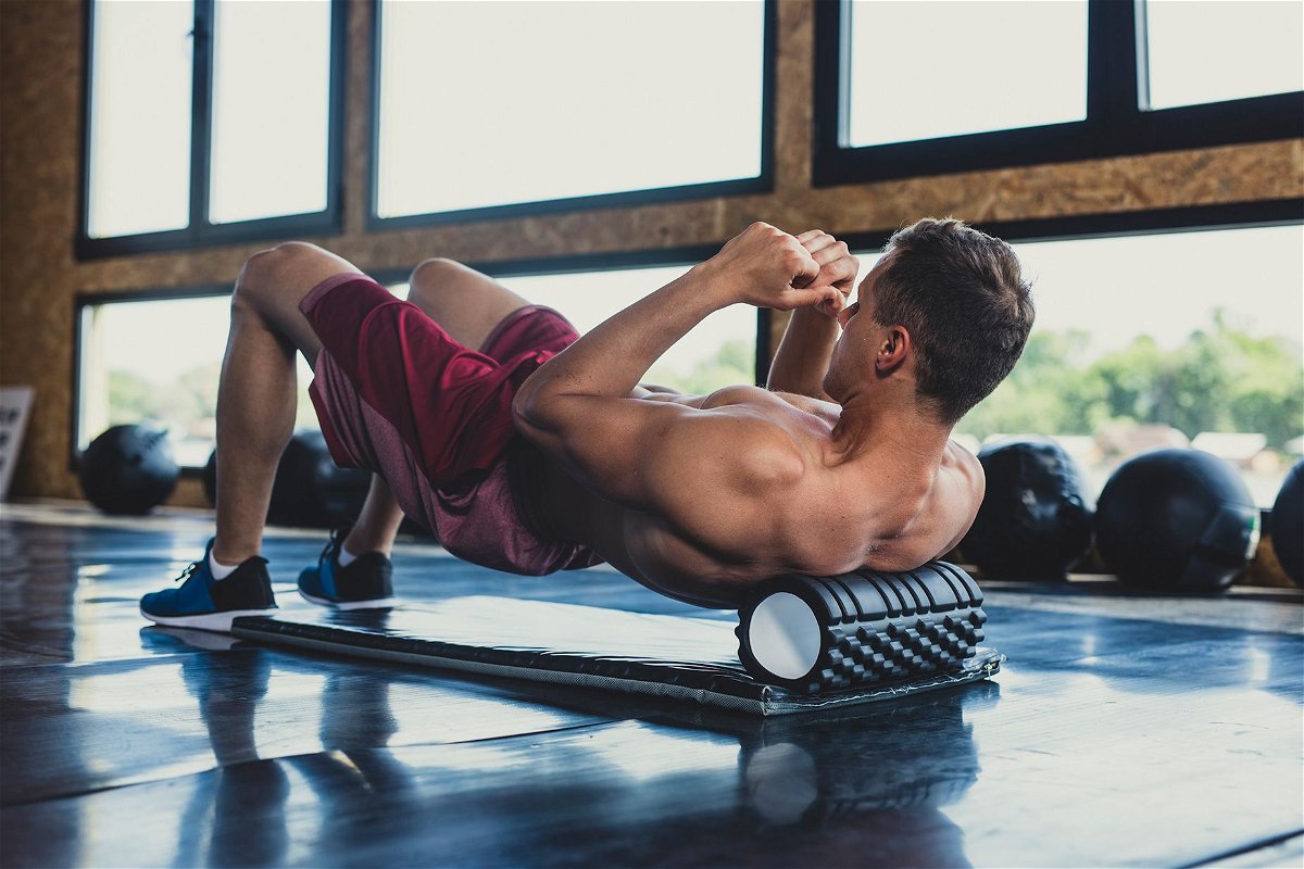 Foam rolling can be part of any workout routine.