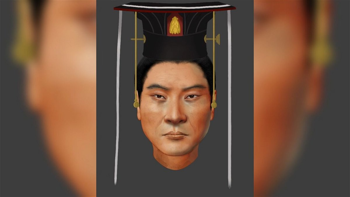 A facial reconstruction reveals new information on the features of Emperor Wu of the Northern Zhou dynasty, who ruled from 560 to 580.