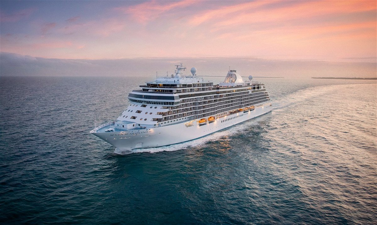 Regent Seven Seas Cruises just announced its 2027 world cruise, a 140-day long voyage on the Seven Seas Splendor cruise ship, pictured.