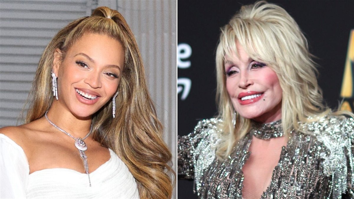 <i>Getty Images via CNN Newsource</i><br/>Beyoncé and Dolly Parton