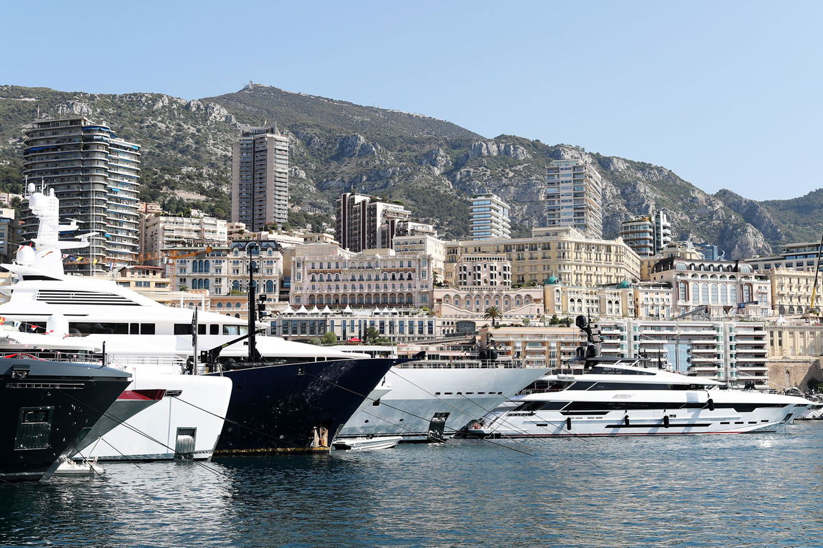 <i>Peter Fox/Getty Images via CNN Newsource</i><br/>A harbour in Monte-Carlo