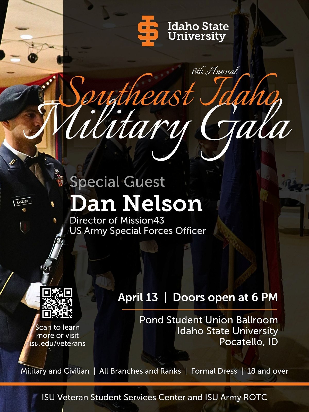 Southeast Idaho Military Gala flyer