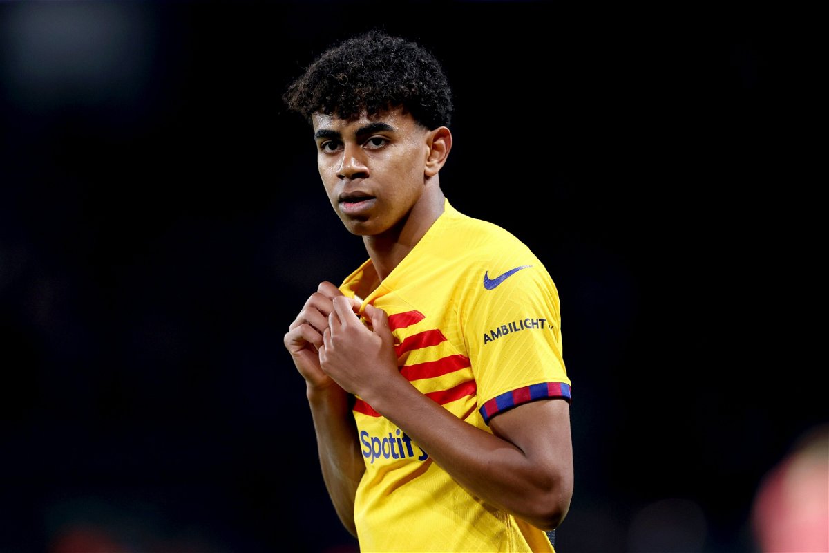 <i>Quality Sport Images/Getty Images via CNN Newsource</i><br/>Yamal is Barcelona's youngest debutant in La Liga.