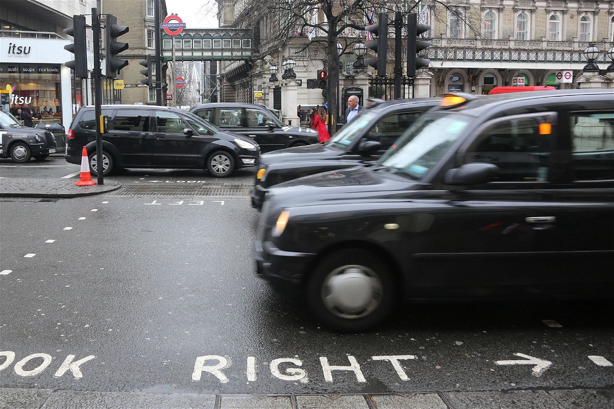 Crossing the road in London? Look right, then left, then right again.