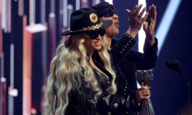Beyoncé accepts the Innovator Award onstage during the 2024 iHeartRadio Music Awards at Dolby Theatre on April 1 in Hollywood