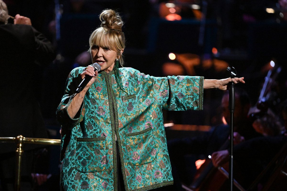 <i>Jeff Spicer/Getty Images via CNN Newsource</i><br/>Lulu pictured on stage in October 2022.