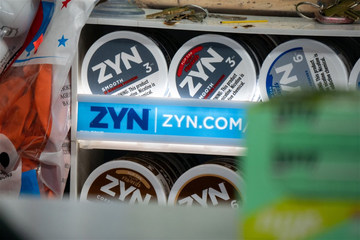 Zyn, a smokeless nicotine pouch, has been increasing in popularity over the past year. The product is intended for adults who already use tobacco or nicotine products, according to the company.