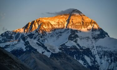 Everest is known as Qomolangma ("holy mother") in Tibetan. For the first time since the pandemic