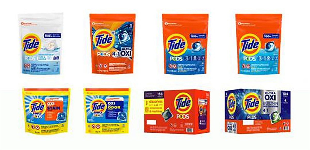<i>US Consumer Product Safety Commission via CNN Newsource</i><br/>8.2 million packets of Tide