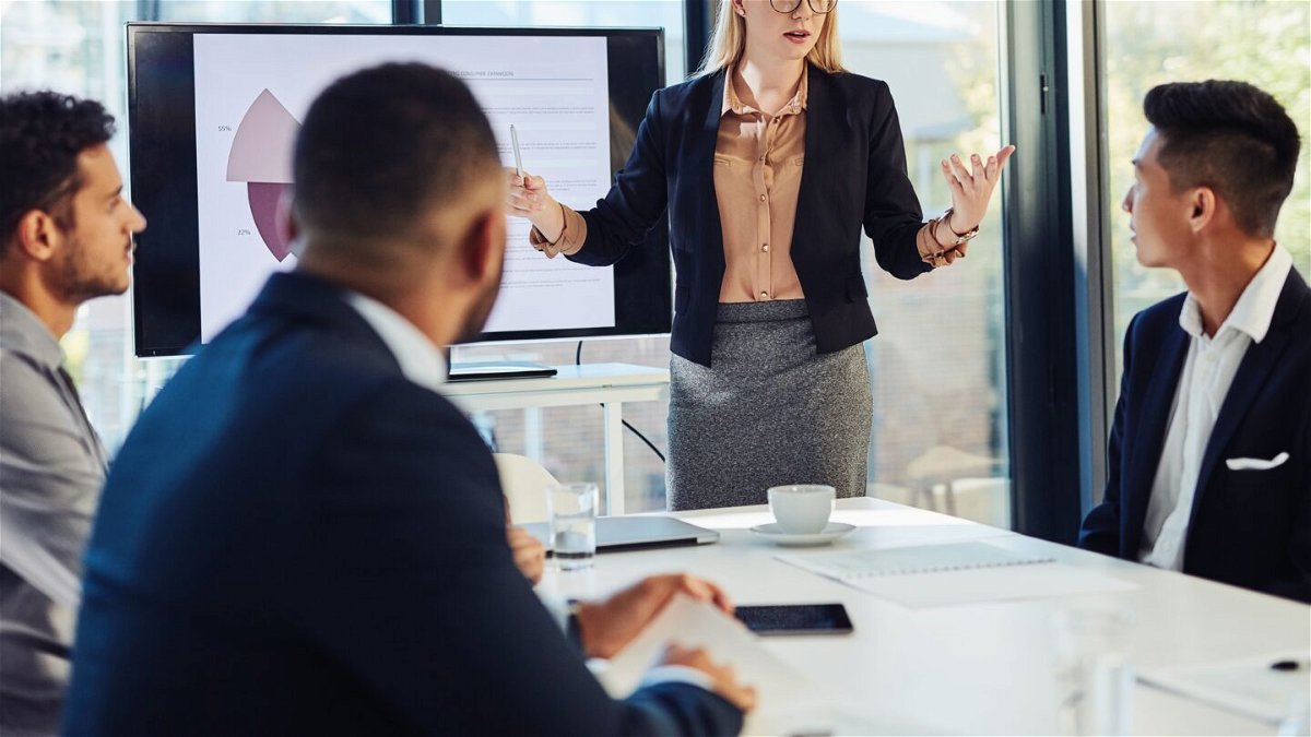 <i>PeopleImages/iStockphoto/Getty Images via CNN Newsource</i><br/>Growth in women occupying senior corporate roles has been exponential in recent years