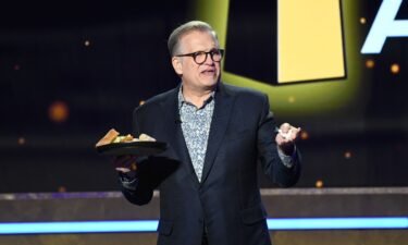 Drew Carey speaks onstage during the 2024 Writers Guild Awards on Sunday