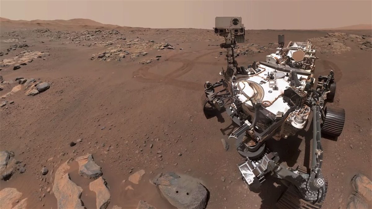 <i>NASA via CNN Newsource</i><br/>NASA is seeking innovative methods that could help retrieve samples collected by the Perseverance rover on Mars in the future.