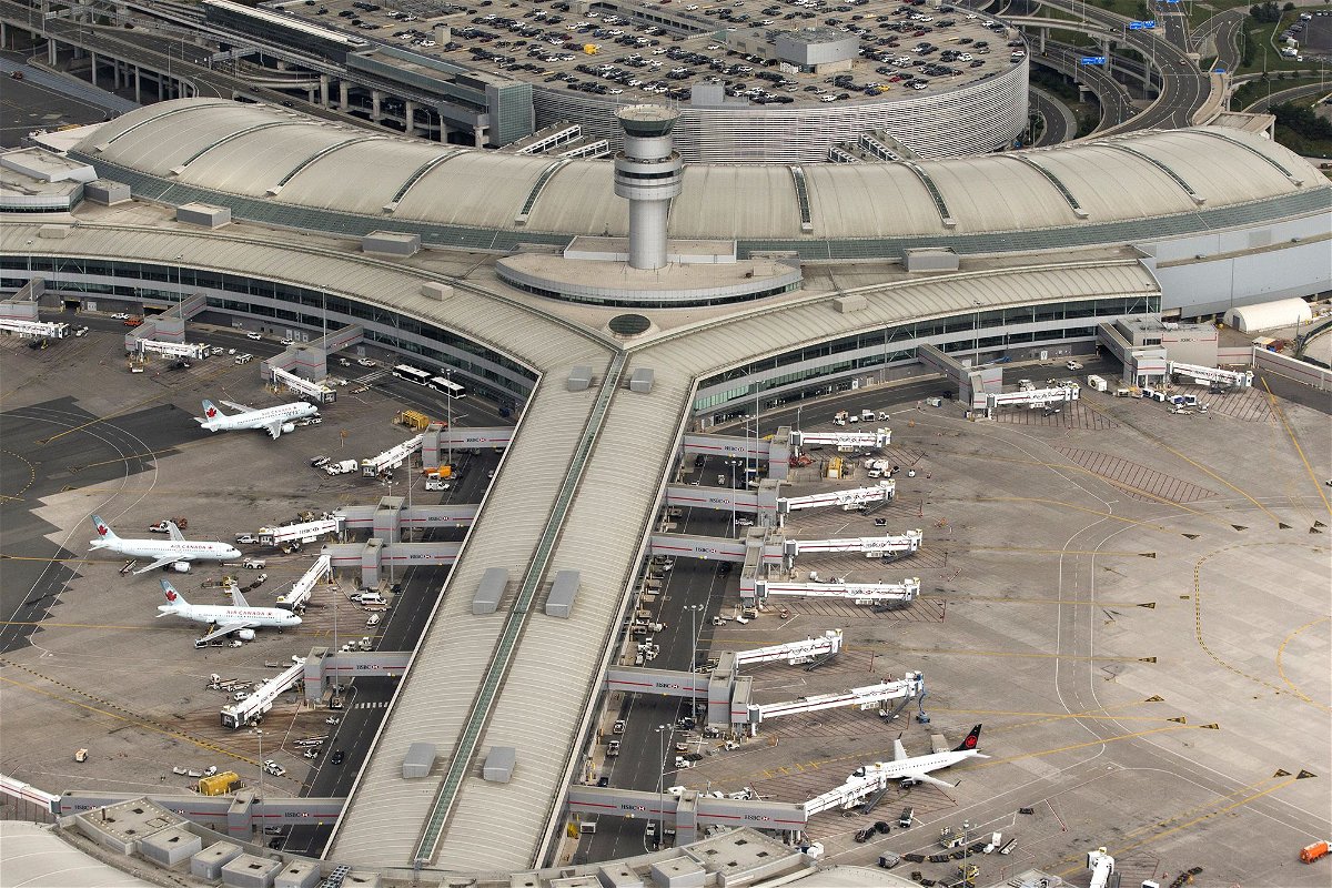 <i>Rick Madonik/Toronto Star/Getty Images via CNN Newsource</i><br/>Six people have been arrested in last year’s multimillion-dollar gold heist at Toronto’s Pearson International Airport