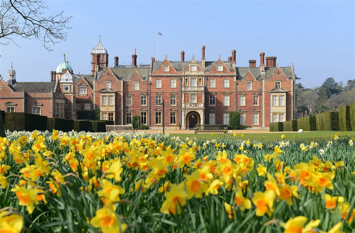 A view of Sandringham House in Norfolk, England in 2015.